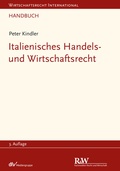 Bild: Italienisches Handels- und Wirtschaftsrecht - Fachmedien Recht und Wirtschaft