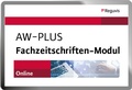 Cover: AW-Plus Fachzeitschriften-Modul - Reguvis Fachmedien