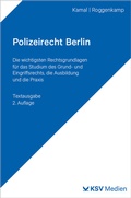 Cover: Polizeirecht Berlin - KSV Medien