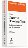 Bild: Strafrecht Besonderer Teil II. Strafrecht BT II - C.H.BECK