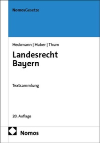 Cover: Landesrecht Bayern - Nomos