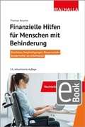 Cover: Finanzielle Hilfen f&uuml;r Menschen mit Behinderung - Walhalla