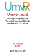 Cover: Umweltrecht: UmwR - dtv