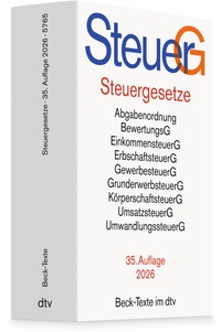 Bild vergrößern Bild: Steuergesetze: SteuerG - dtv