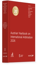 Cover: Austrian Yearbook on International Arbitration 2026 - C.H.BECK