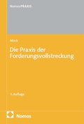 Cover: Die Praxis der Forderungsvollstreckung - Nomos
