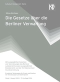 Cover: Die Gesetze &uuml;ber die Berliner Verwaltung - Kulturbuch