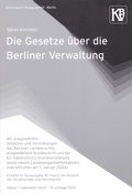 Cover: Die Gesetze &uuml;ber die Berliner Verwaltung - Kulturbuch