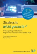 Cover: Strafrecht - leicht gemacht - Edition Wissenschaft & Praxis