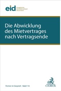 Cover: Die Abwicklung des Mietvertrages nach Vertragsende - C.H.BECK
