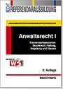 Cover: Anwaltsrecht I - Boorberg