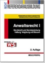 Cover: Anwaltsrecht - Boorberg