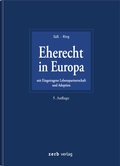 Cover: Eherecht in Europa - Zerb
