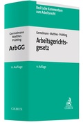 Cover: Arbeitsgerichtsgesetz: ArbGG - C.H.BECK