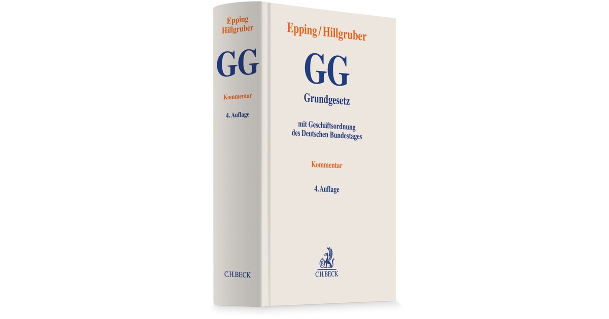 Grundgesetz: GG | Epping / Hillgruber | 4. Auflage | 2026