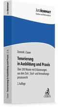 Cover: Tenorierung in Ausbildung und Praxis - C.H.BECK