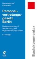 Cover: Personalvertretungsgesetz Berlin - Bund-Verlag