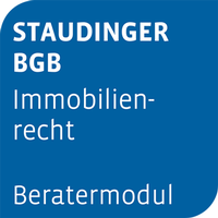 Bild: Beratermodul STAUDINGER BGB Immobilienrecht - Otto Schmidt Verlag