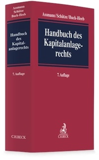 Enlarge image Cover: Handbuch des Kapitalanlagerechts - C.H.BECK
