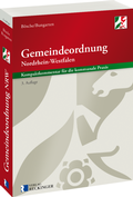 Cover: Gemeindeordnung f&uuml;r das Land Nordrhein-Westfalen - Kompaktkommentar f&uuml;r die kommunale Praxis - Verlag Reckinger