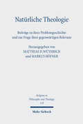 Cover: Nat&uuml;rliche Theologie - Mohr Siebeck