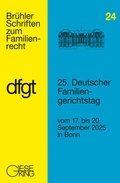 Cover: 25. Deutscher Familiengerichtstag - Gieseking