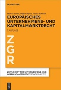 Cover: Europ&auml;isches Unternehmens- und Kapitalmarktrecht - De Gruyter