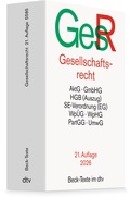 Cover: Gesellschaftsrecht - dtv