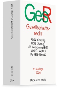 Enlarge image Cover: Gesellschaftsrecht - dtv
