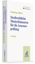 Cover: Strafrechtliche Musterklausuren f&uuml;r die Assessorpr&uuml;fung - C.H.BECK