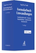 Cover: Formularbuch Umwandlungen - C.H.BECK