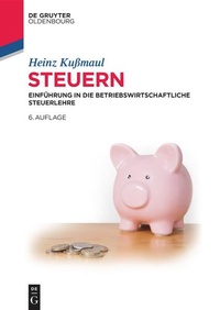 Enlarge image Cover: Steuern - De Gruyter Oldenbourg
