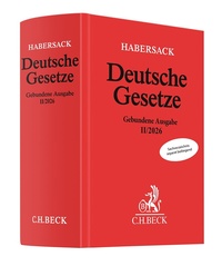 Enlarge image Cover: Deutsche Gesetze Gebundene Ausgabe II/2026 - C.H.BECK