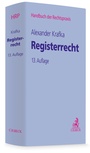 Cover: Registerrecht - C.H.BECK