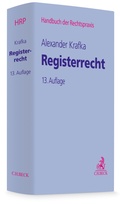 Cover: Registerrecht - C.H.BECK