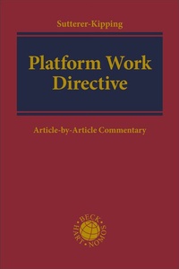 Enlarge image Cover: Platform Work Directive - C.H.BECK