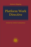 Cover: Platform Work Directive - C.H.BECK
