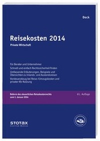 Abbildung von: Reisekosten 2014 - Stollfuß