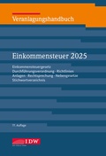 Cover: Veranlagungshandbuch Einkommensteuer 2025 - IDW
