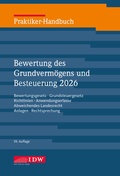 Cover: Praktiker-Handbuch Bewertung des Grundverm&ouml;gens 2026 - IDW