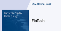 Bild vergrößern Bild: ESV-Online-Book FinTech - Jahresabonnement - Erich Schmidt Verlag