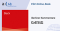 Bild: ESV-Online-Book GrEStG - Jahresabonnement - Erich Schmidt Verlag
