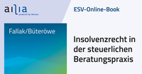 Enlarge image Cover: ESV-Online-Book Insolvenzrecht in der steuerlichen Beratungspraxis - Jahresabonnement - Erich Schmidt Verlag