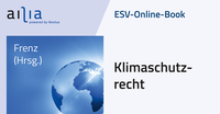 Bild vergrößern Bild: ESV-Online-Book Klimaschutzrecht - Jahresabonnement - Erich Schmidt Verlag