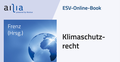 Cover: ESV-Online-Book Klimaschutzrecht - Jahresabonnement - Erich Schmidt Verlag