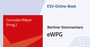Cover: ESV-Online-Book eWpG - Jahresabonnement - Erich Schmidt Verlag