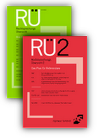 Abbildung von: Rechtsprechungs Übersicht plus Rechtsprechungs Übersicht 2: RÜ + RÜ2 - Alpmann Schmidt