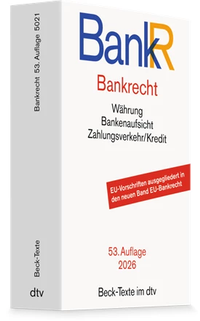 Bild vergrößern Bild: Bankrecht: BankR - dtv