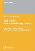 Cover: Das neue Produkthaftungsgesetz - Nomos