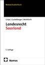 Cover: Landesrecht Saarland - Nomos